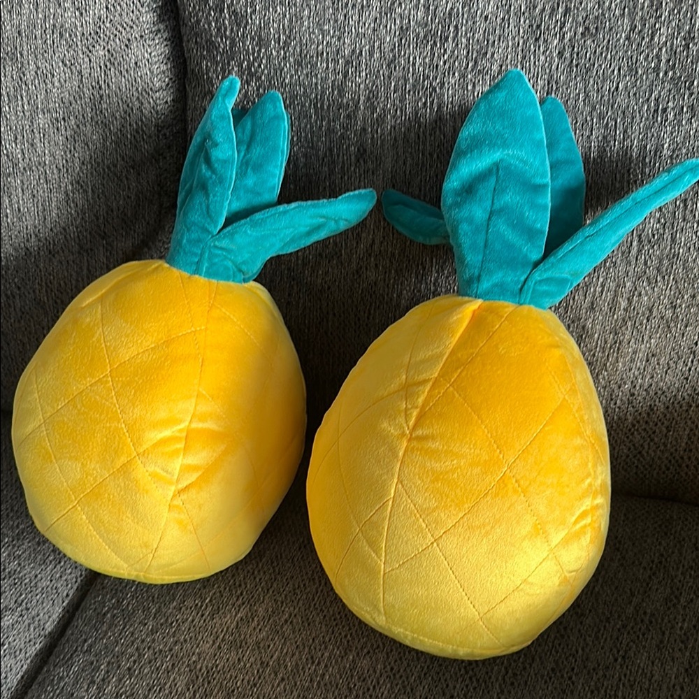Yellow Pineapple pillows